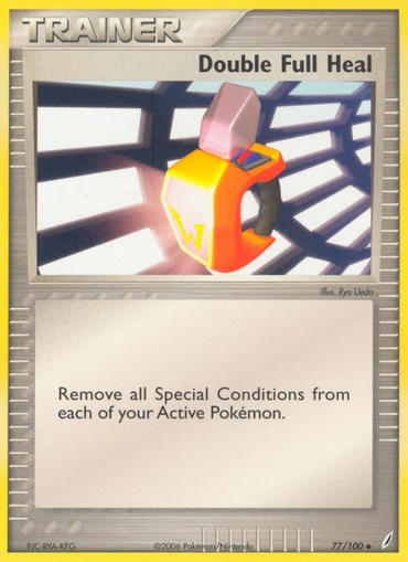 Double Full Heal (77/100) [EX: Crystal Guardians] 