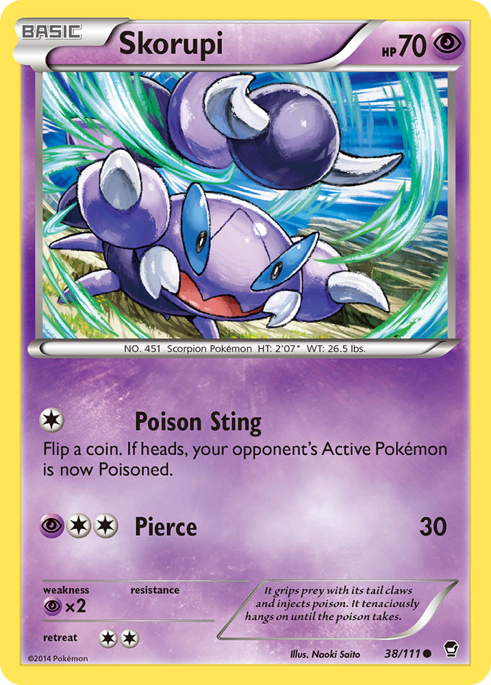 Skorupi (38/111) [XY: Furious Fists] 