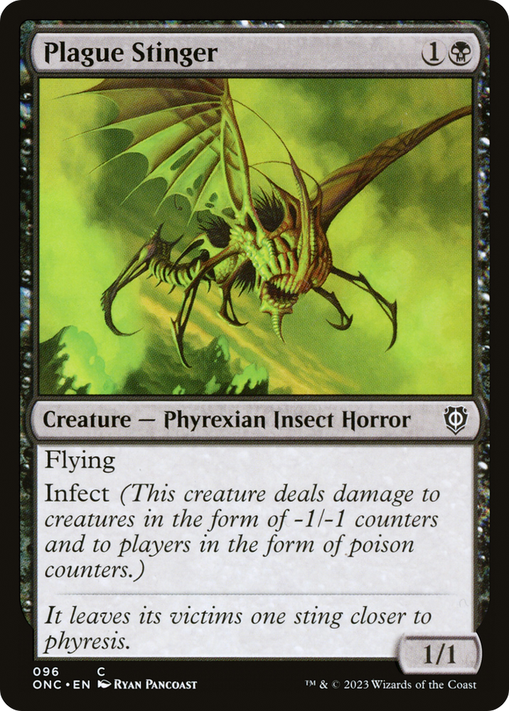 Plague Stinger [Phyrexia: All Will Be One Commander] 