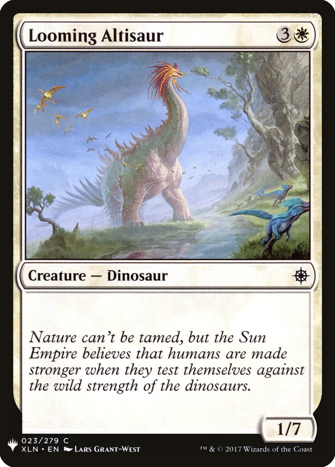 Looming Altisaur [Mystery Booster] 