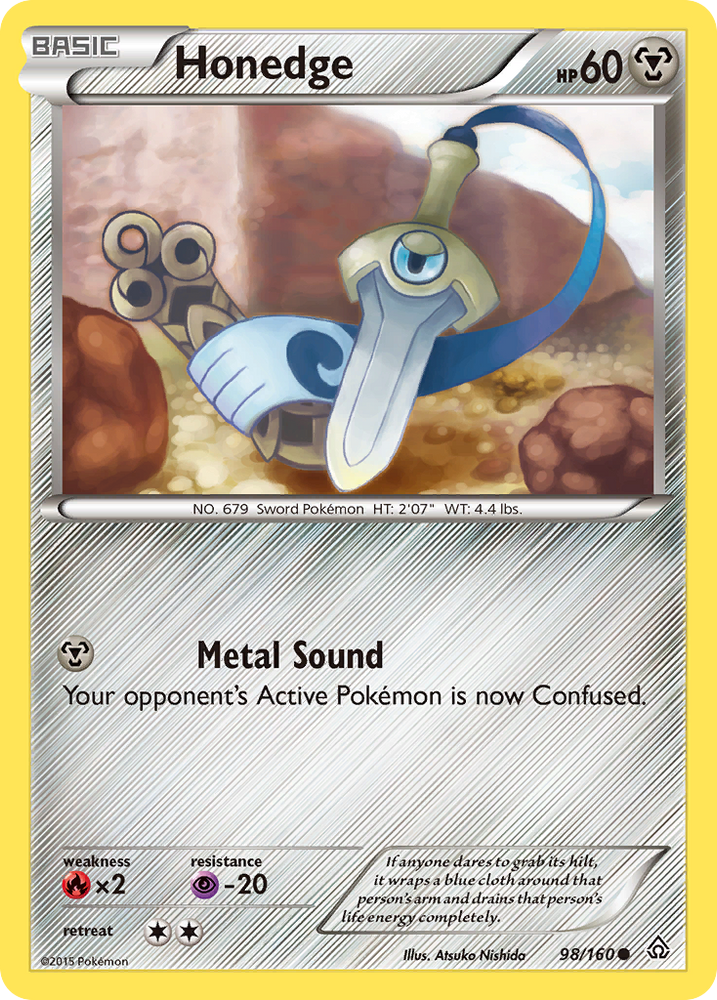 Honedge (98/160) [XY: Primal Clash] 