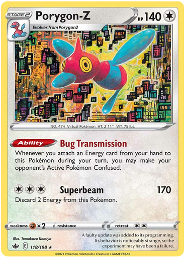 Porygon-Z (118/198) [Sword &amp; Shield: Chilling Reign] 