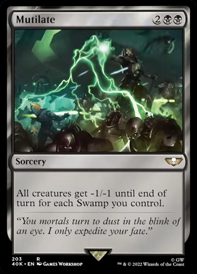 Mutilate (Surge Foil) [Warhammer 40,000] 