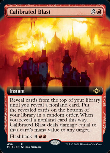 Calibrated Blast (Extended Art) [Modern Horizons 2] 