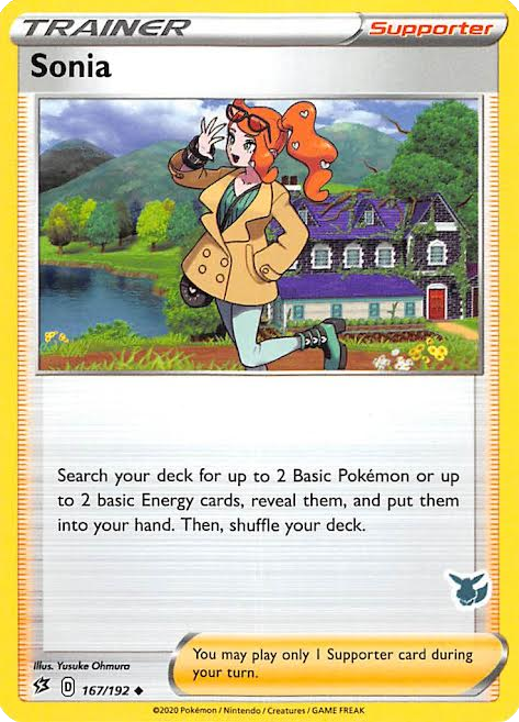 Sonia (167/192) (Eevee Deck) [Battle Academy 2022] 
