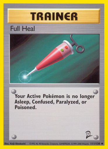 Full Heal (111/130) [Base Set 2] 