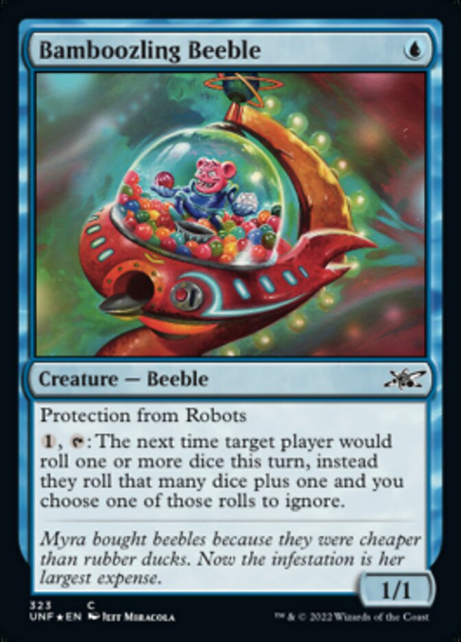 Bamboozling Beeble (Galaxy Foil) [Unfinity] 