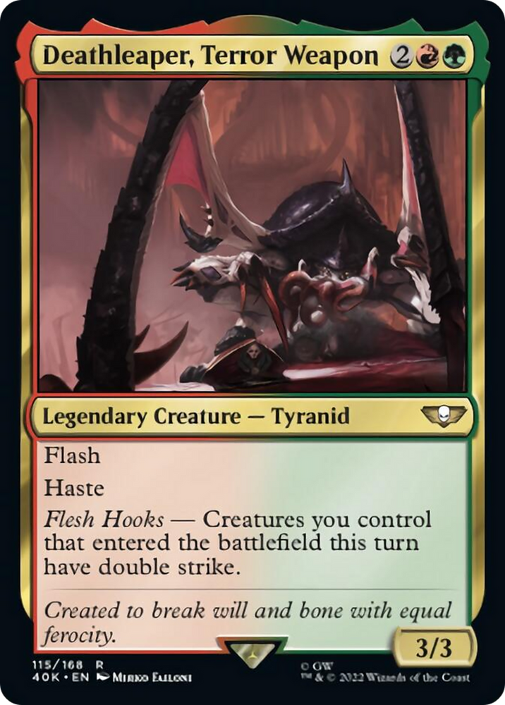Deathleaper, Terror Weapon (Surge Foil) [Warhammer 40,000] 