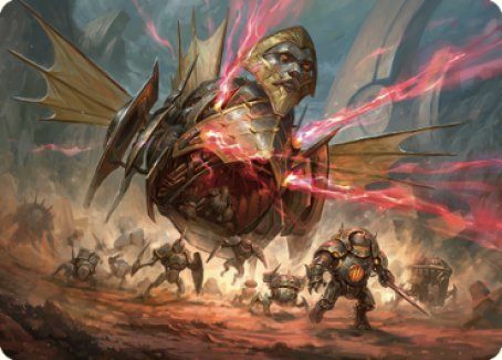 Liberator, Urza's Battlethopter Art Card [The Brothers' War Art Series] 