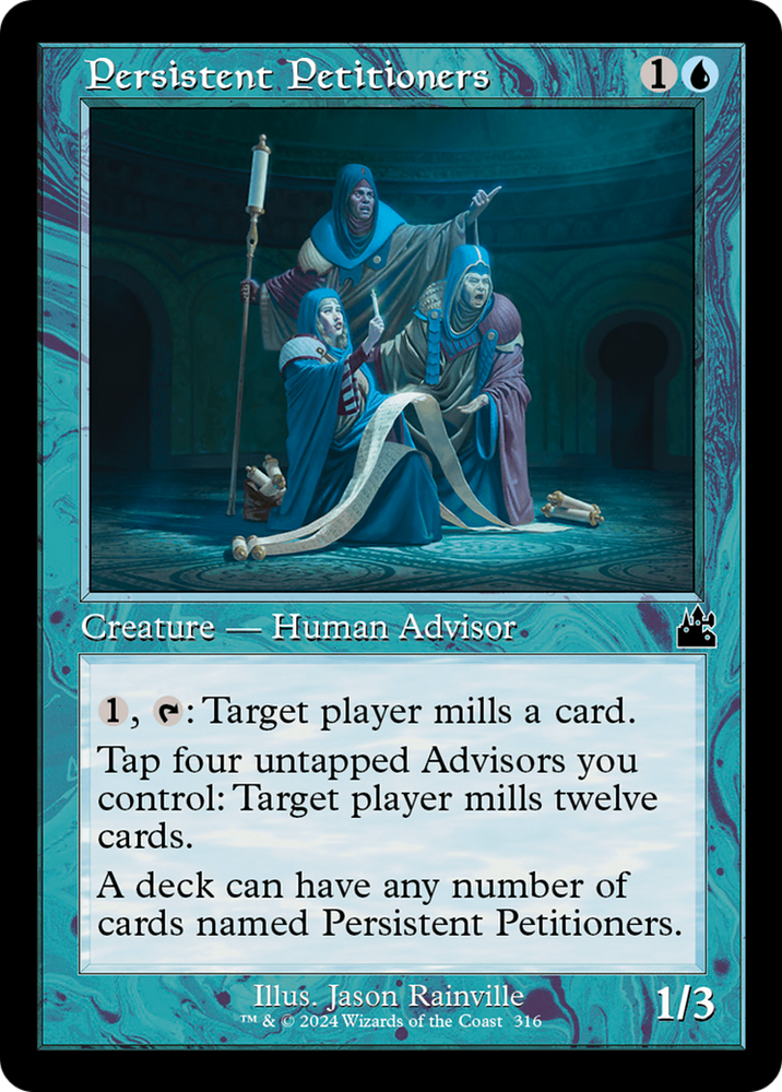 Persistent Petitioners (Retro Frame) [Ravnica Remastered] 