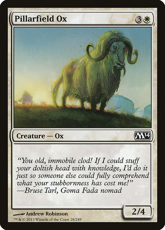 Pillarfield Ox [Magic 2014] 