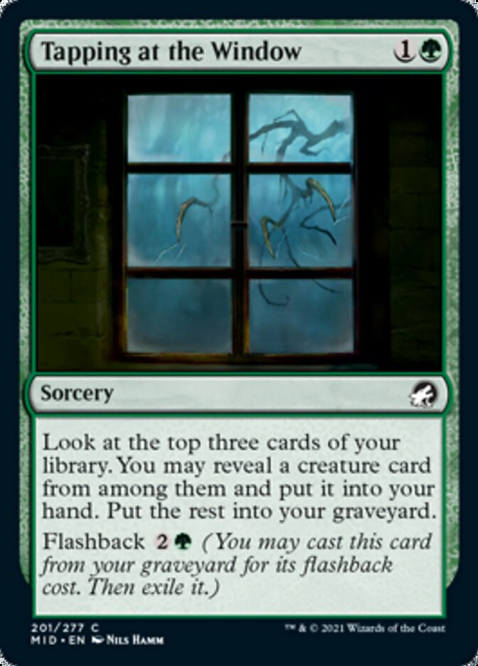 Tapping at the Window [Innistrad: Midnight Hunt] 