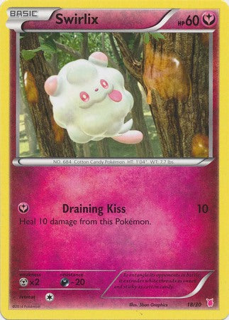 Swirlix (18/30) [XY: Trainer Kit 1 - Wigglytuff] 