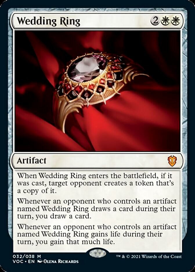 Wedding Ring [Innistrad: Crimson Vow Commander] 