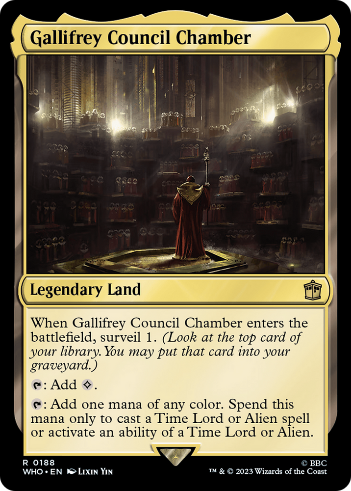 Gallifrey Council Chamber [Doctor Who] 