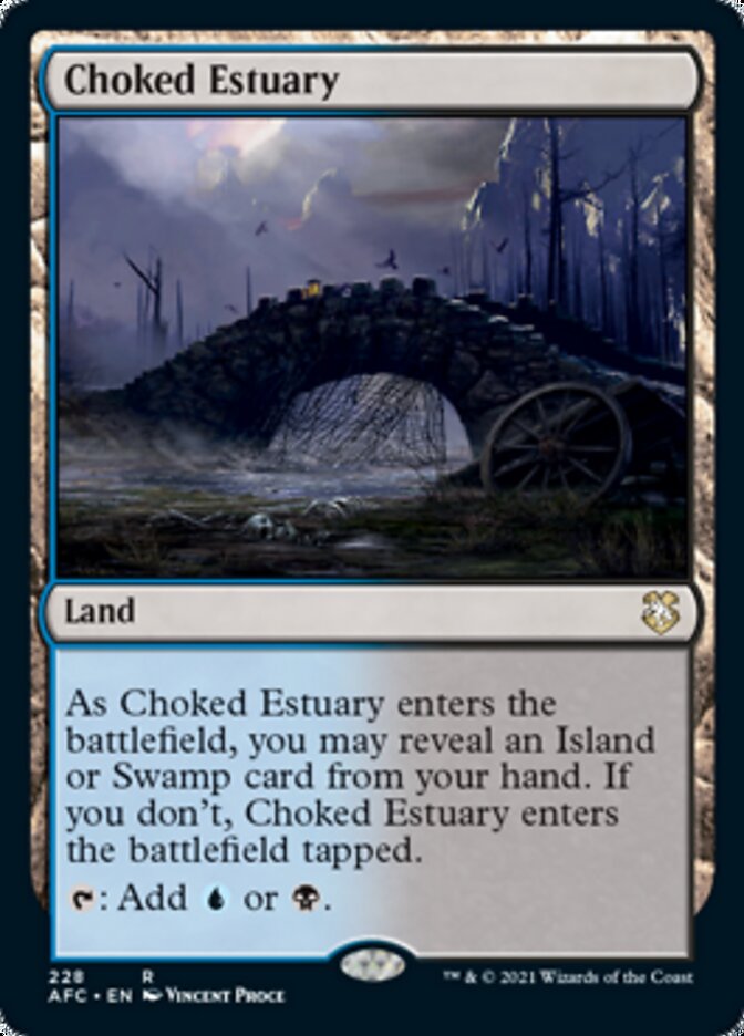 Choked Estuary [Dungeons &amp; Dragons: Adventures in the Forgotten Realms Commander] 