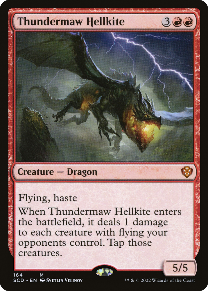 Thundermaw Hellkite [Starter Commander Decks] 