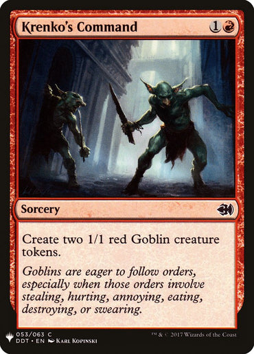 Krenko's Command [Mystery Booster] 