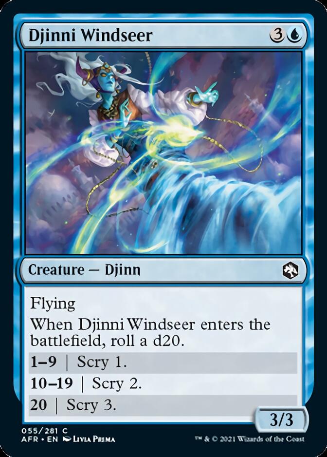 Djinni Windseer [Dungeons &amp; Dragons: Adventures in the Forgotten Realms] 