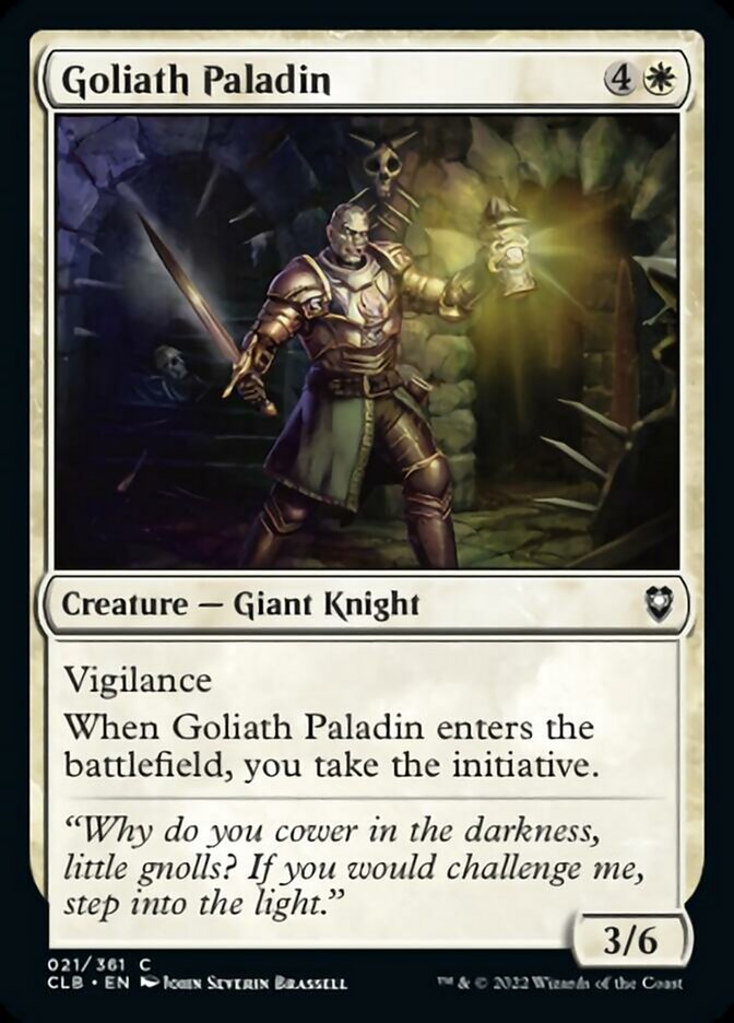 Goliath Paladin [Commander Legends: Battle for Baldur's Gate] 