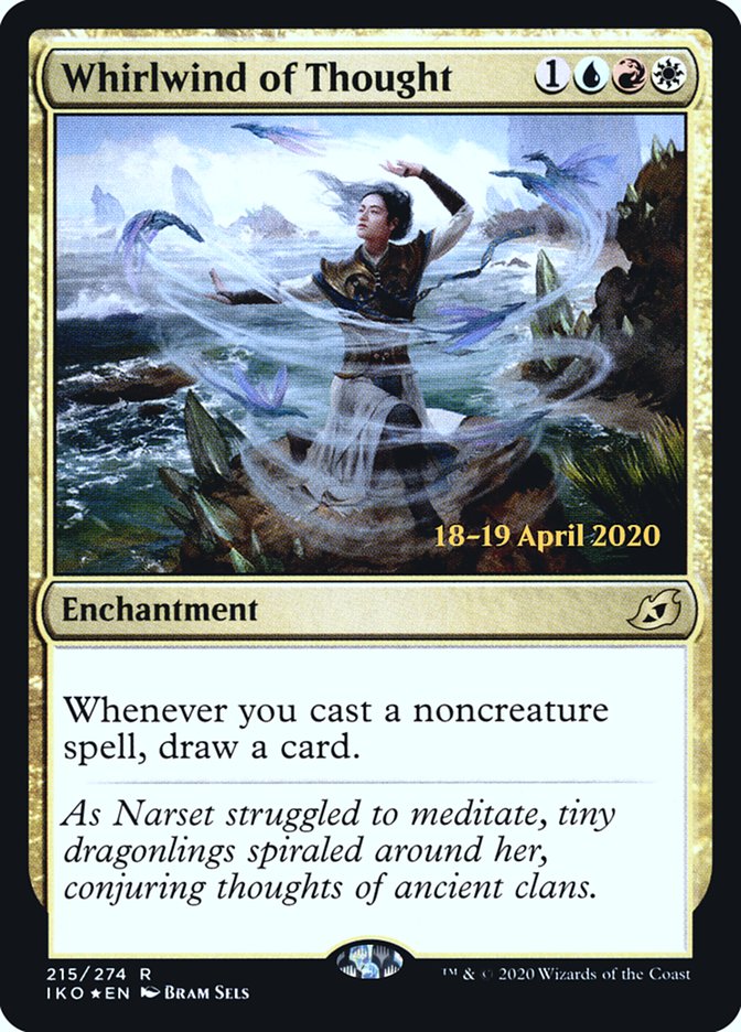Whirlwind of Thought [Ikoria: Lair of Behemoths Prerelease Promos] 