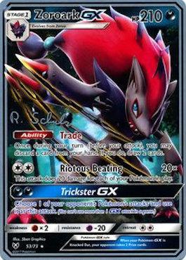 Zoroark GX (53/73) (Victory Map - Robin Schulz) [World Championships 2018] 