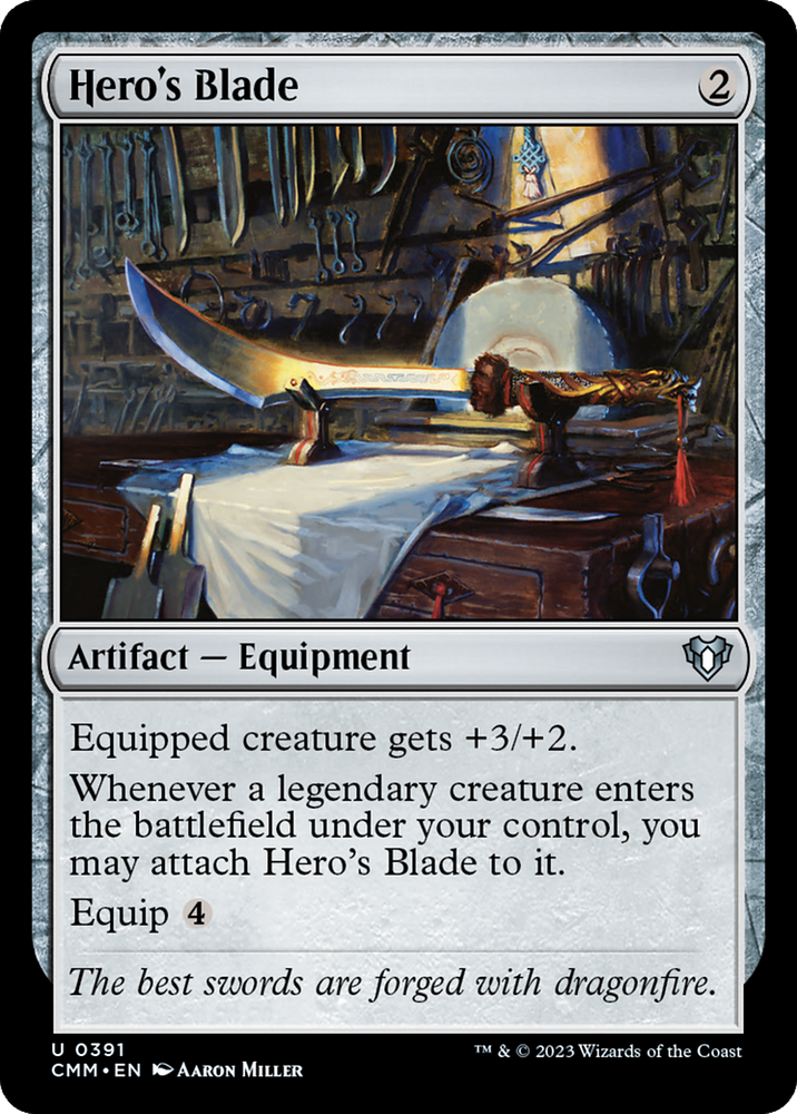 Hero's Blade [Commander Masters] 