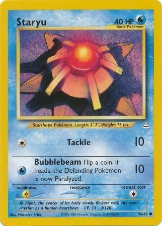 Staryu (56/64) [Neo Revelation Unlimited] 