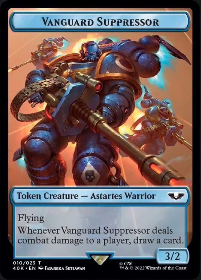 Soldier (004) // Vanguard Suppressor Double-Sided Token [Warhammer 40,000 Tokens] 