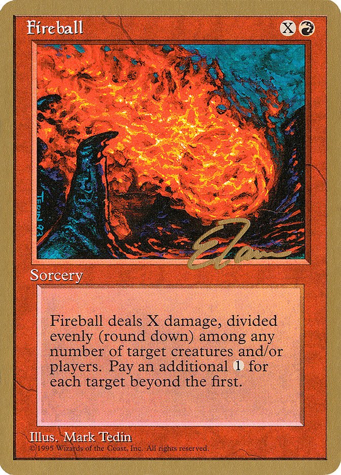 Fireball (Eric Tam) [Pro Tour Collector Set] 