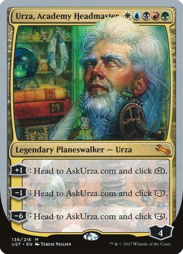 Urza, Academy Headmaster [Unstable] 