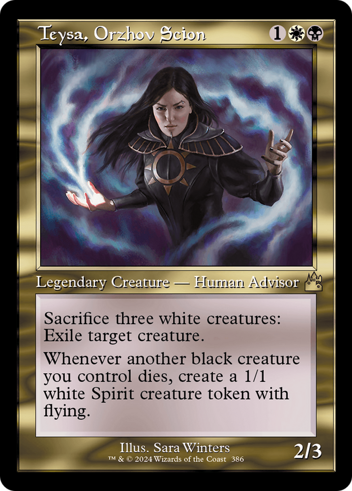 Teysa, Orzhov Scion (Retro Frame) [Ravnica Remastered] 