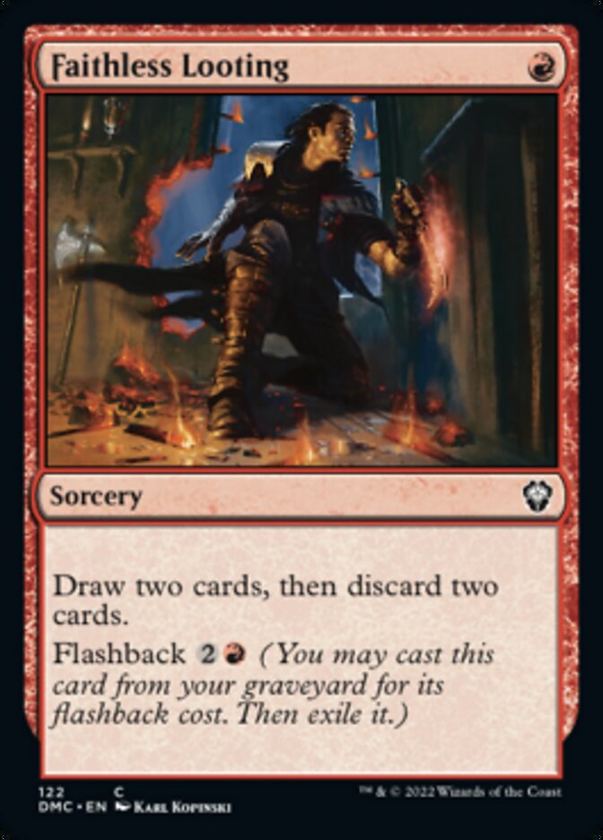Faithless Looting [Dominaria United Commander] 
