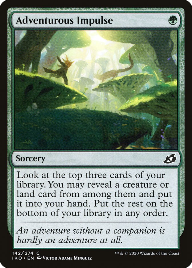 Adventurous Impulse [Ikoria: Lair of Behemoths] 