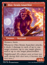 Volatile Arsonist // Dire-Strain Anarchist [Innistrad: Crimson Vow] 