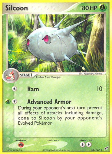 Silcoon (46/107) [EX: Deoxys] 