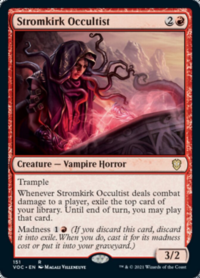 Stromkirk Occultist [Innistrad: Crimson Vow Commander] 