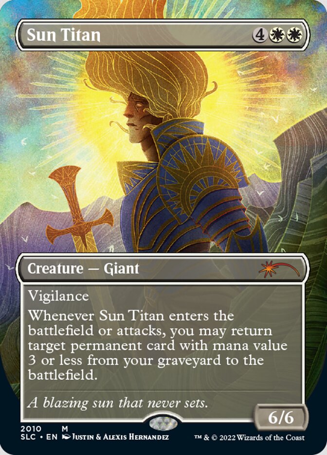 Sun Titan (Borderless) [Secret Lair 30th Anniversary Countdown Kit] 