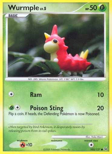 Wurmple (103/127) [Platinum: Base Set] 