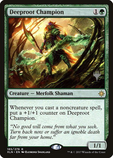 Deeproot Champion (Promo Pack) [Ixalan Promos]