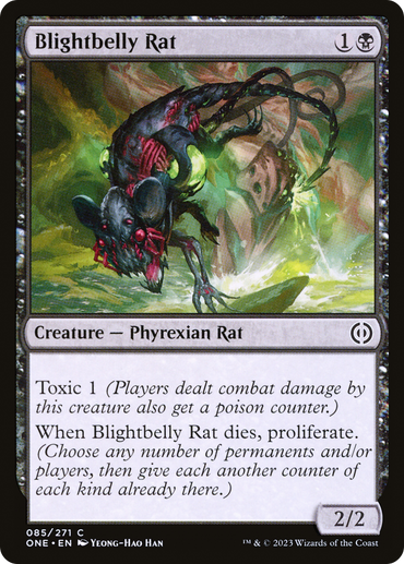 Blightbelly Rat [Phyrexia: All Will Be One] 