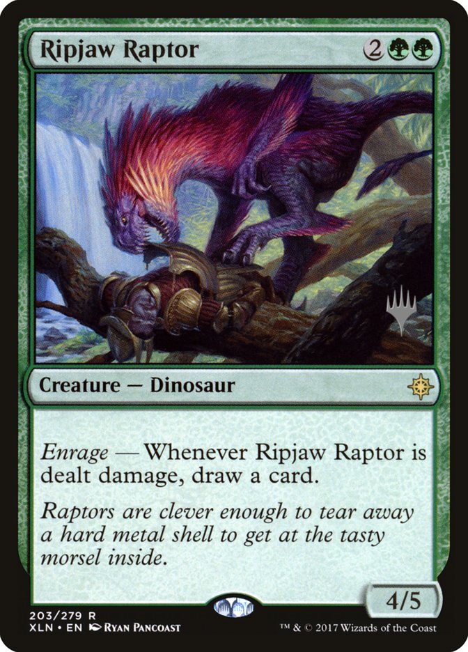 Ripjaw Raptor (Promo Pack) [Ixalan Promos] 