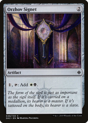 Orzhov Signet [Ravnica Allegiance Guild Kit] 