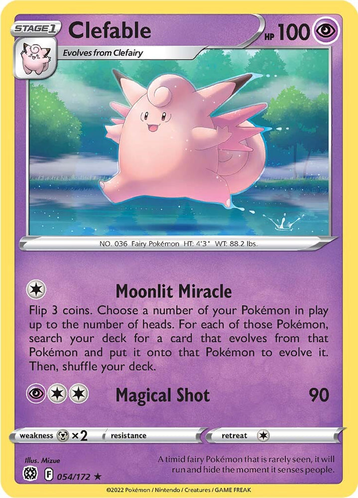 Clefable (054/172) [Sword &amp; Shield: Brilliant Stars] 