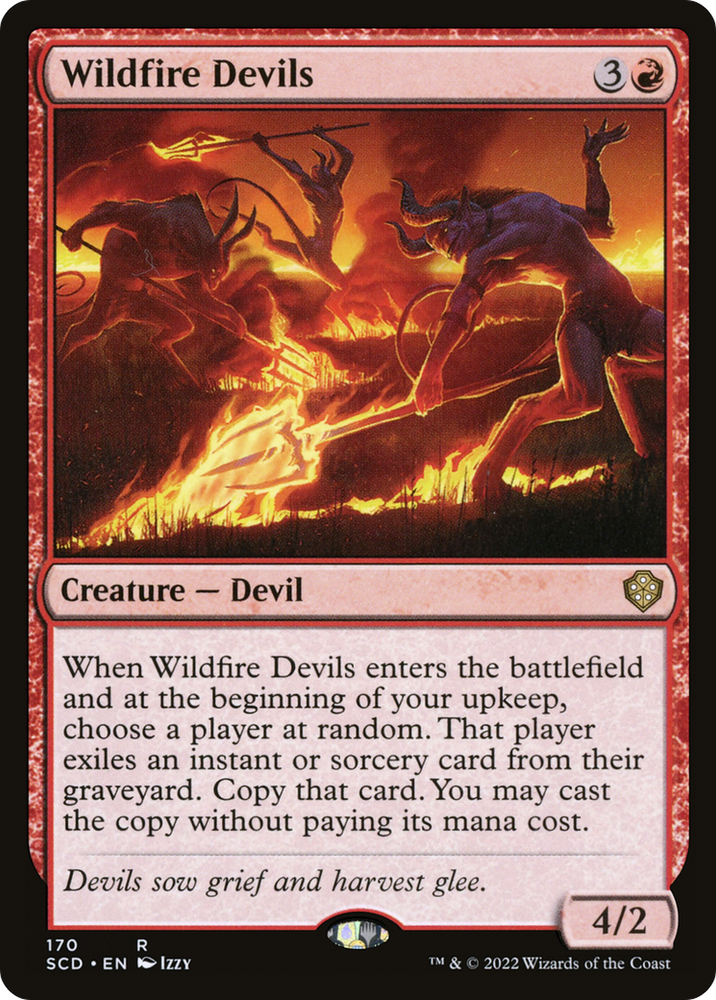 Wildfire Devils [Starter Commander Decks] 