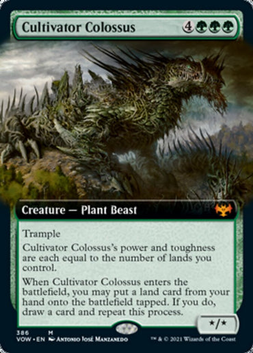 Cultivator Colossus (Extended Art) [Innistrad: Crimson Vow] 