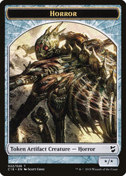 Mask // Horror Double-Sided Token [Order 2018 Tokens] 