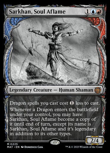 Sarkhan, Soul Aflame (Showcase Halo Foil) [March of the Machine: The Aftermath] 