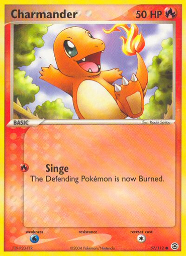 Charmander (57/112) [EX: FireRed &amp; LeafGreen] 