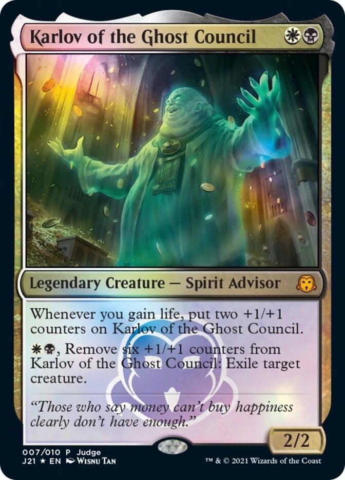 Karlov of the Ghost Council [Judge Gift Cards 2021] 